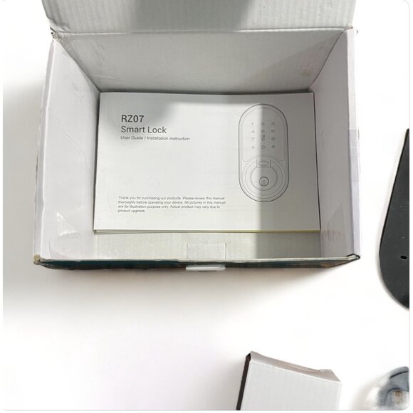 Veise RZ07 Smart Lock With Fingerprint Touchscreen Key Included - Picture 11 of 11